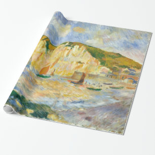 Papier Cadeau Mer et falaises Auguste Renoir