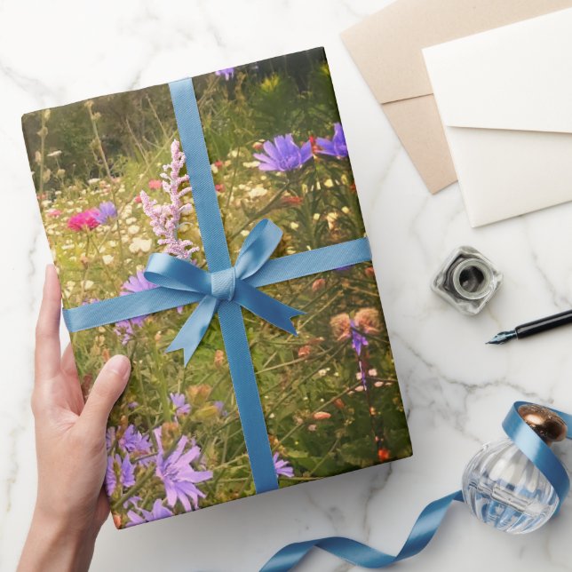 Papier Cadeau Mer Fleur Cottagecore (Cadeaux)