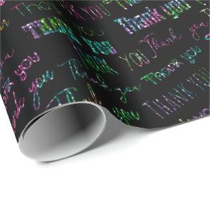 Papier Cadeau Merci le plus grand mot _colorful_smaller