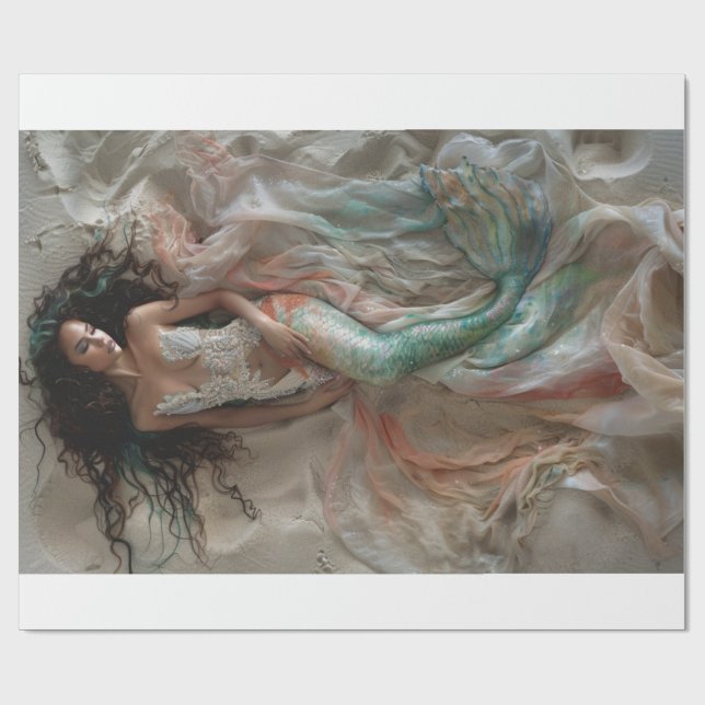 Papier Cadeau Mermaid Lyfe2 (Plat)
