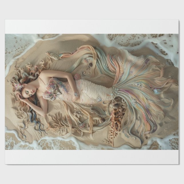 Papier Cadeau Mermaid Lyfe3 (Plat)
