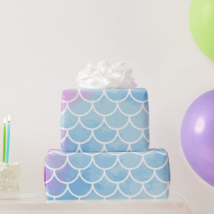 Papier Cadeau Mermaid Thème Anniversaire Mermaid Cadeaux Filles