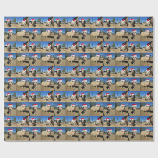 Papier Cadeau Merry Oinkmas envelopper cadeau