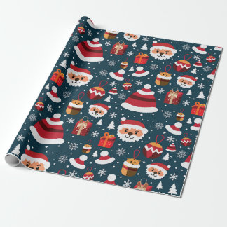 Papier Cadeau Merveilleux Noël