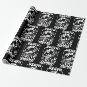 Papier Cadeau Métal de la mort