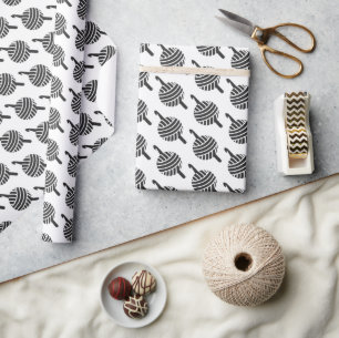 Papier Cadeau Métiers faits main de crochet et de fil de crochet