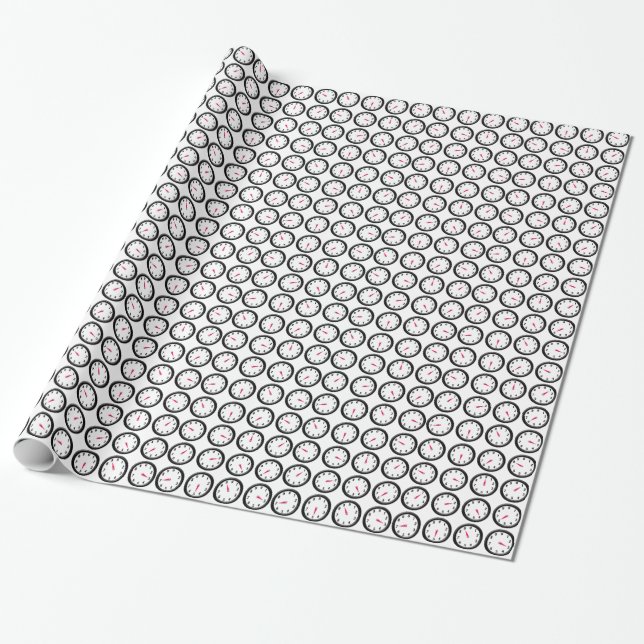 Papier Cadeau Mètres analogiques (Déroulé)