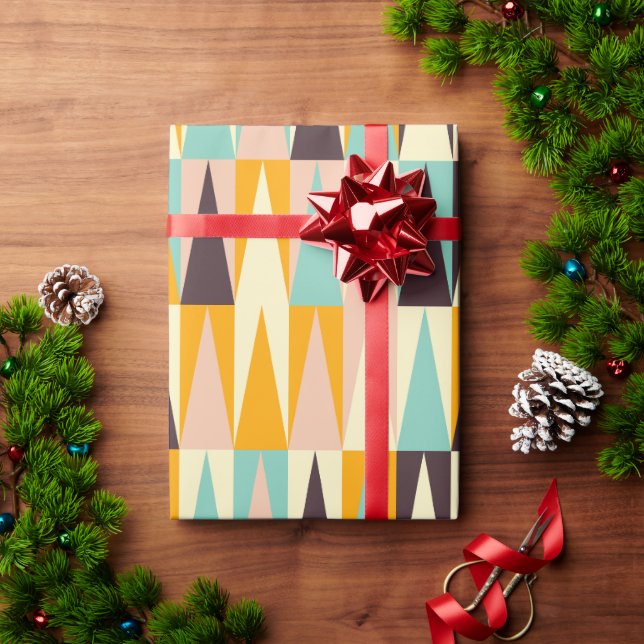 Papier Cadeau Mi-siècle (Cadeau de vacances)