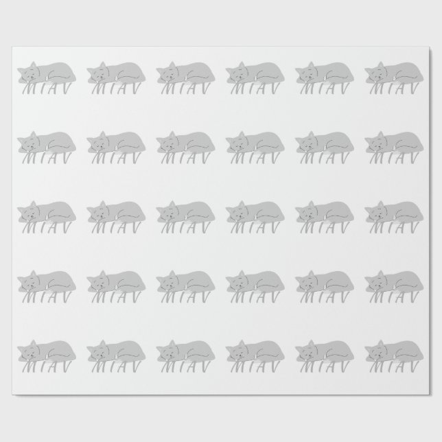 PAPIER CADEAU MIAV | UN DESIGN DOUX (Plat)