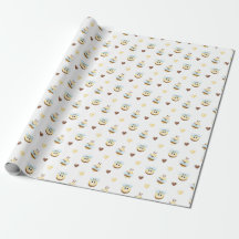 Papier cadeau Miels & Cœurs Mignons