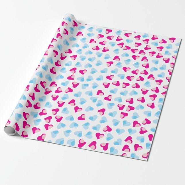 Papier Cadeau Mignon Drôle Entendu Amour (Déroulé)