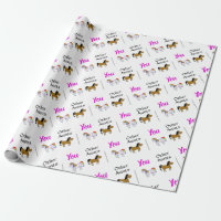 Mignonne autre chose tante Tante Unicorn Motif Ann