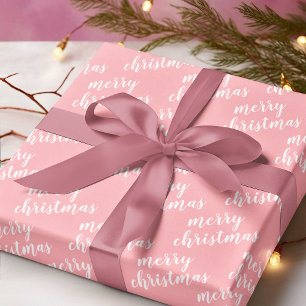 Papier Cadeau Mignonne Décembre Saison hiver Vacances Wordart