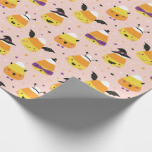 Mignons bonbons d'Halloween en forme de maïs en co