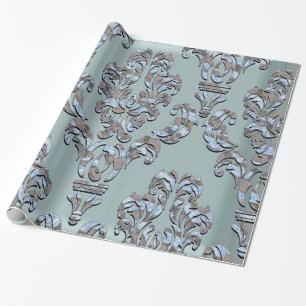 Papier Cadeau Miliscent Sherwood Damask