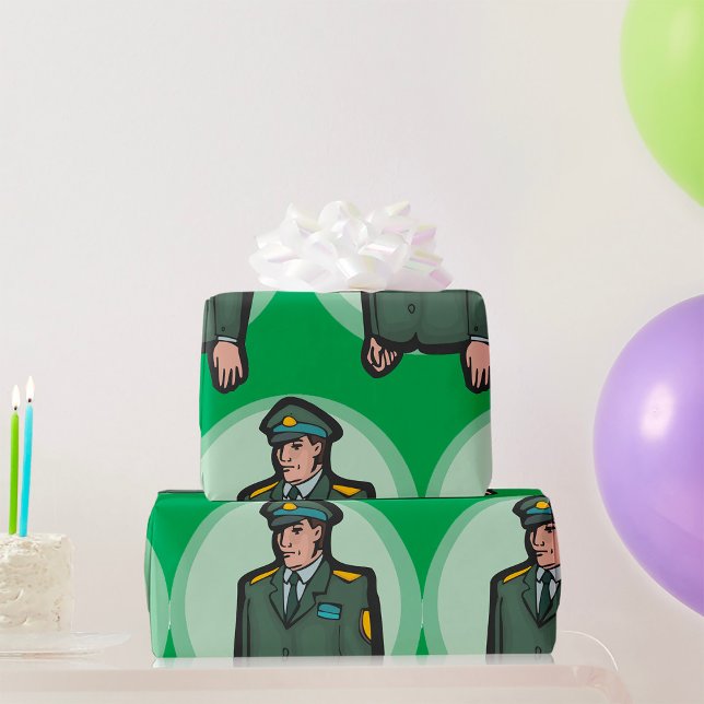 Papier Cadeau Militaire (Créateur téléchargé)