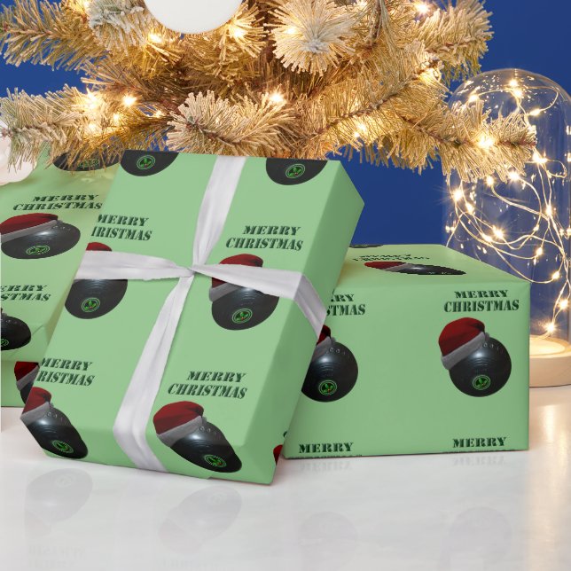 Papier Cadeau Minimalists Bows Joyeux Noël, (Vacances)