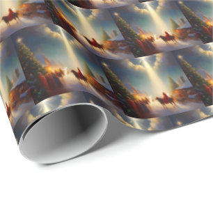 Papier Cadeau Miracle de Noël 4