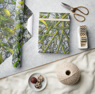 Papier Cadeau Mistletoe