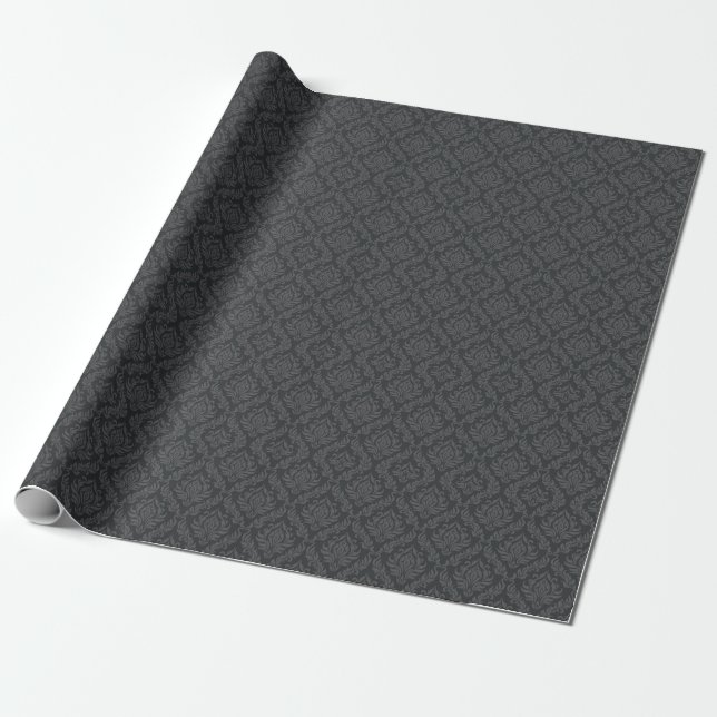 Papier Cadeau Modèle de Damas 6 (Déroulé)