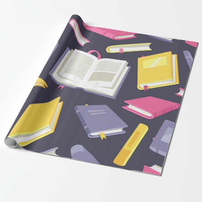 Papier Cadeau Modèle de livre (Déroulé)