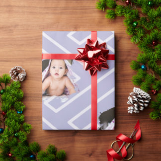 Papier Cadeau Modèle de photo personnalisé Inspiration grecque V