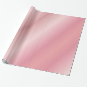 Papier Cadeau Modèle élégant et glamour en or rose Cadeau