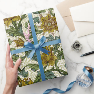 Papier Cadeau Modèle floral à tige unique de William Morris