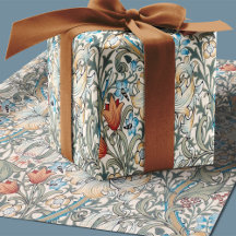 Modèle floral Art Nouveau de William Morris Lily