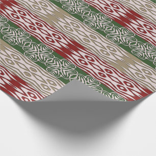 Papier Cadeau Modèle tribal ethnique du sud-ouest