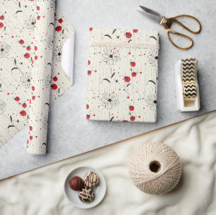 Papier Cadeau Moderne Ladybug Chic