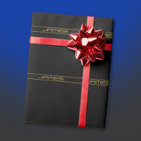 Moderne Texte Doré Editable & Rayures