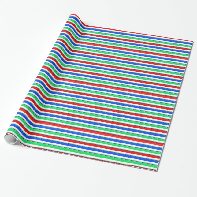 Papier Cadeau Modifier la bande de bonbons couleur (Déroulé)
