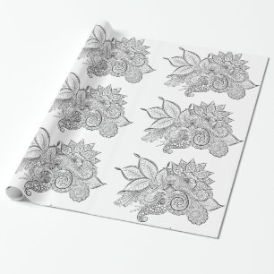 Papier Cadeau moments de calme enveloppant du papier