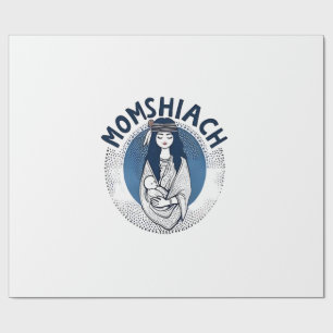 Papier Cadeau Momhiach Juif Hanoukka 2025 Maman Juif