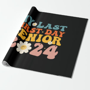 Papier Cadeau Mon dernier premier jour Classe terminale de 2024