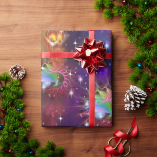 Papier Cadeau Mon Glamour Funky Disco Motif