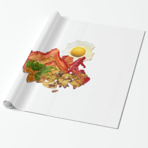 Papier Cadeau Mon Squatchin allé par ketchup pour le petit