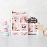 Papier Cadeau Mondes meilleur maman 2 photo papier enveloppant<br><div class="desc">Ce papier d'emballage photo polyvalent présenté ici pour maman, peut être utilisé pour n'importe quel parent (papa, grand-mère, grand-père, tante, soeur, frère, oncle etc), ou personnalisez pour un ami en utilisant leur nom! Idéal pour noël, anniversaire, baby showers, mariages et plus encore. L'emballage cadeau est facile à personnaliser et tous...</div>