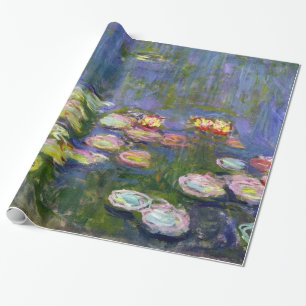Papier Cadeau Monet Water Lilies Fine Art (1916)