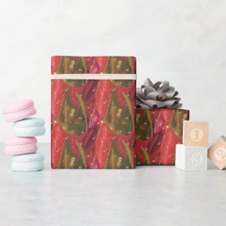 Papier Cadeau Montaison du Saumon Rouge