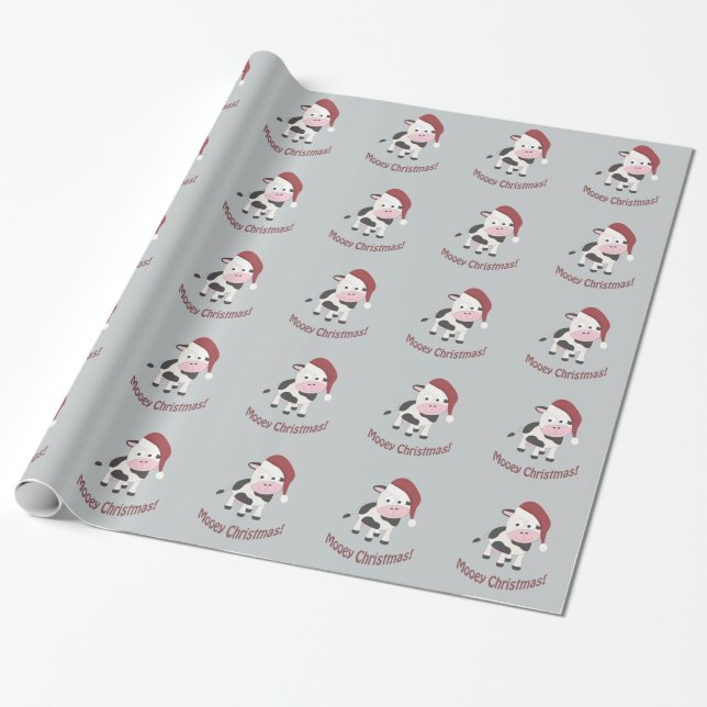 Papier Cadeau Mooey Noël ! (Déroulé)