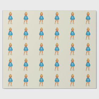 Papier Cadeau Moon Hoodie Fashion Doll Wrapping Paper