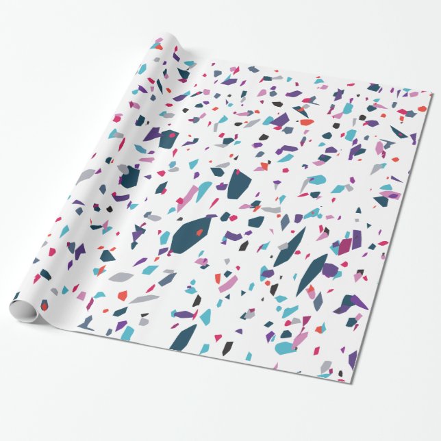 Papier Cadeau Mosaïque d'été (Déroulé)