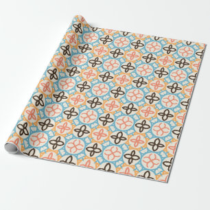 Papier Cadeau Mosaïque marocaine espagnole traditionnelle portug