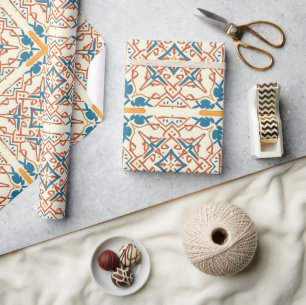 Papier Cadeau mosaïques andalouse-marocaine