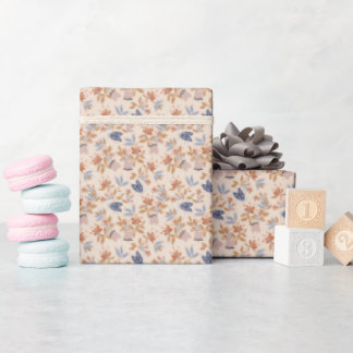 Papier Cadeau Moth + Honeysuckle Botaniques