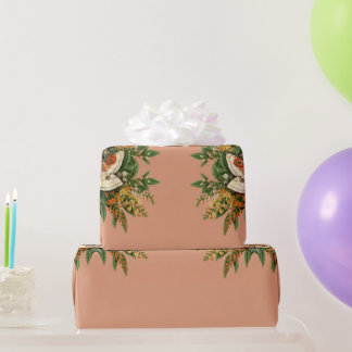 Papier Cadeau Moth Simple Prairie Murmurante
