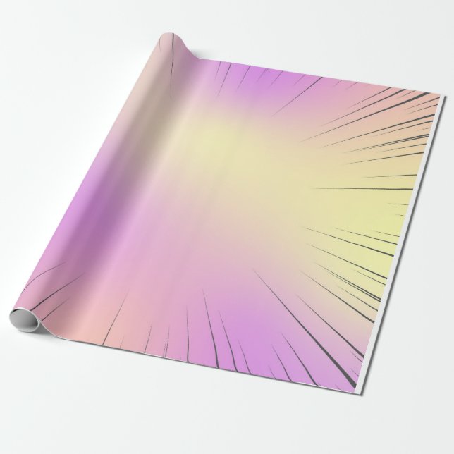 Papier Cadeau Mother's Day Wrapping Paper (Déroulé)