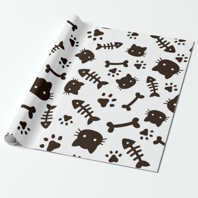 Papier Cadeau Motif (Déroulé)